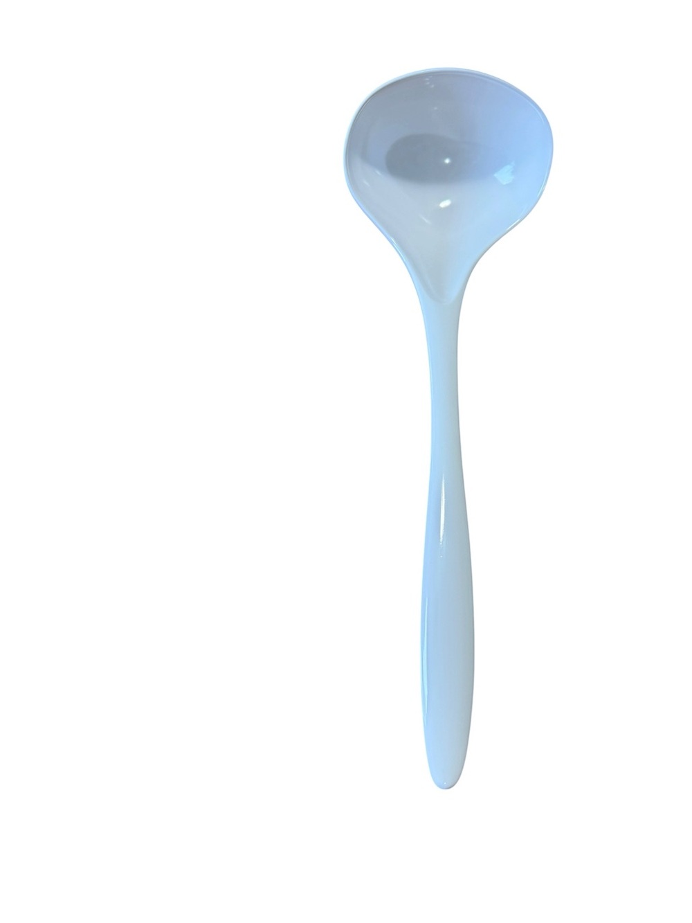 Hutzler Melamine White Ladle Serving Soup Spoon No. 525 Thailand 11"